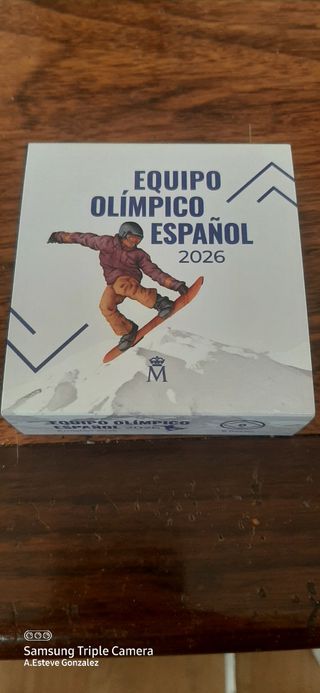 Moneda 10 euros plata proof 25,equipo 2026