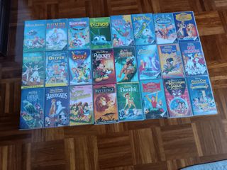 Películas Infantiles sistema VHS.