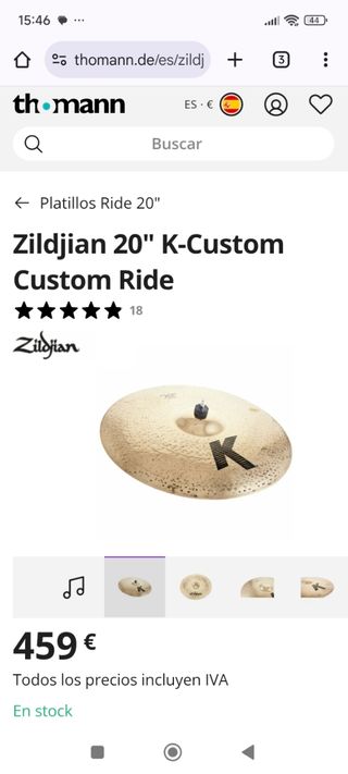 Plato Ride Zildjian