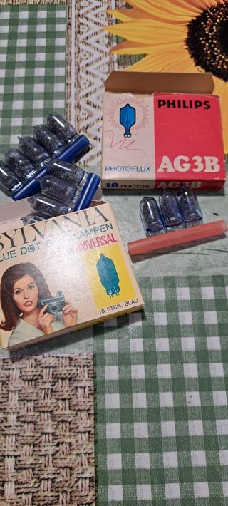Flash bulbs vintage