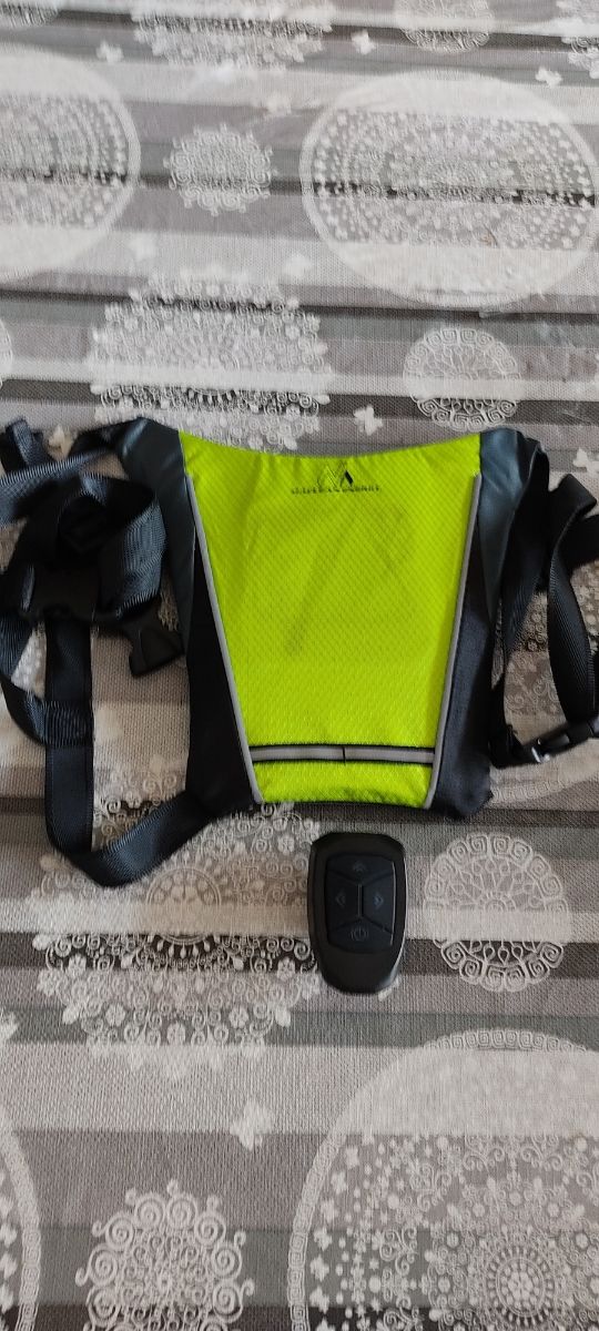 Mochila señalizadora seguridad bici o pa
