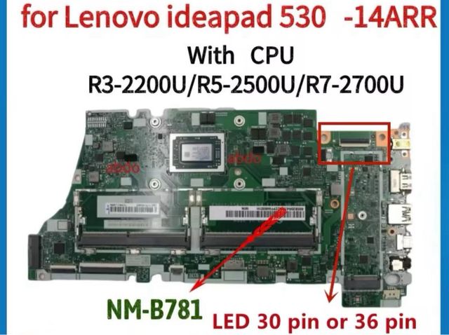 Scheda madre Lenovo Yoga 530-14ARR NM-B781