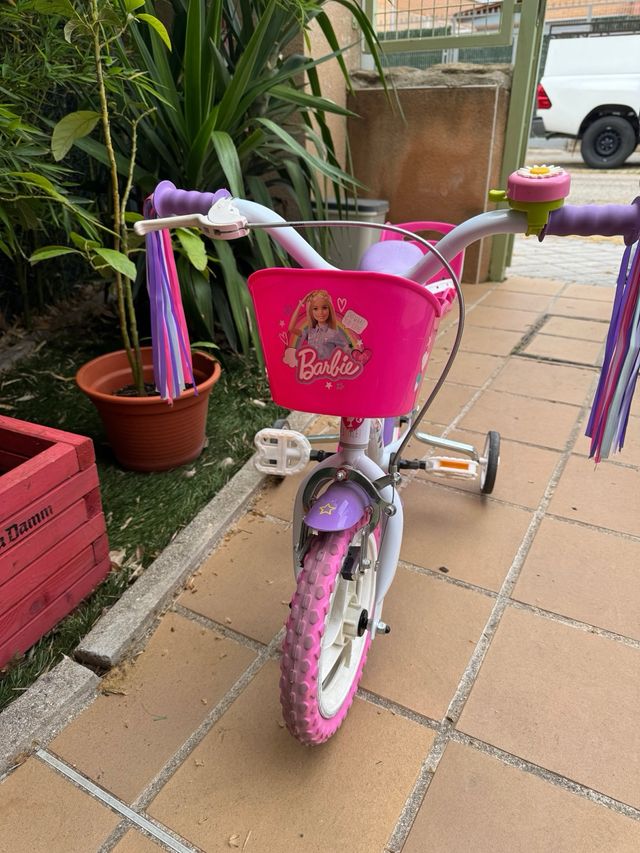 Bicicleta niña Barbie