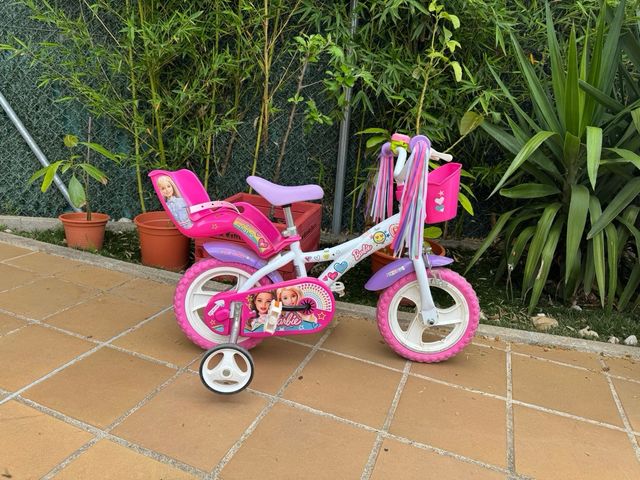 Bicicleta niña Barbie