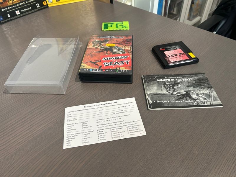 Imagen de Shadow of the Beast sega mega drive 