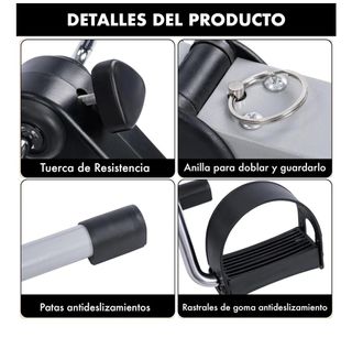 Pedaleador . Mini bicicleta estática