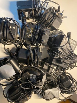 Conjunto 15 pequeños transformadores 12-9-7,7-6-5V