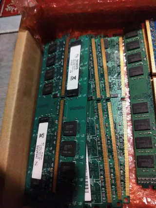 Lote de memorias RAM