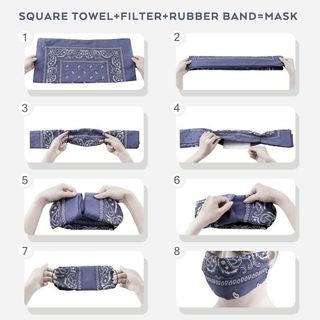 Sombrero Cowboy Vaquero para Adulto Pañuelo Marrón