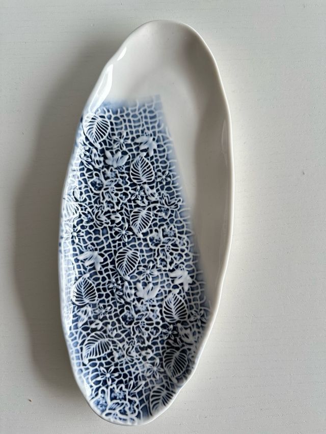 Plato ceramica ovalado