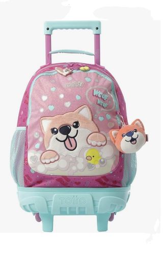 Mochila Totto com rodas M, Doggy Love 