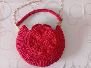 Bolso de mujer con forma de flor [Artesanal]