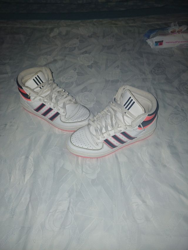 Zapatos adidas top red rb