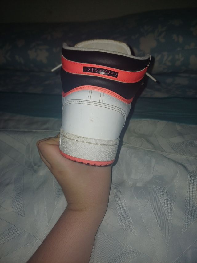 Zapatos adidas top red rb