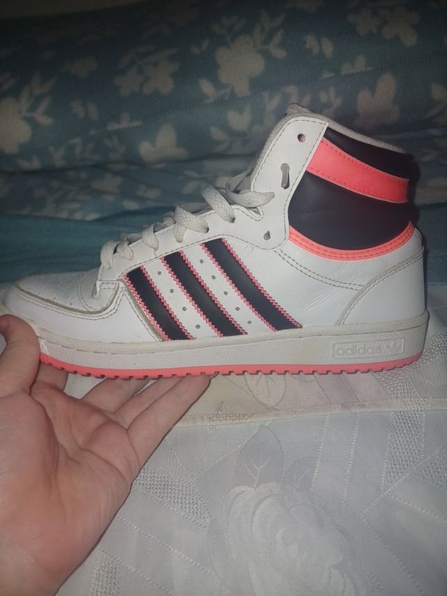 Zapatos adidas top red rb