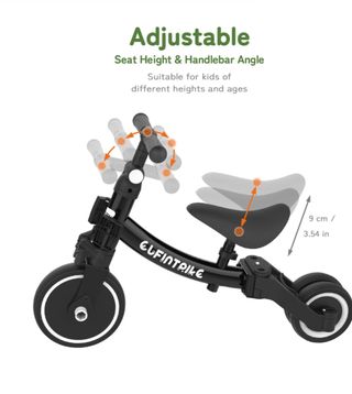 Triciclo para niños Besrey 5 en 1