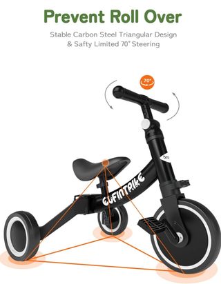 Triciclo para niños Besrey 5 en 1