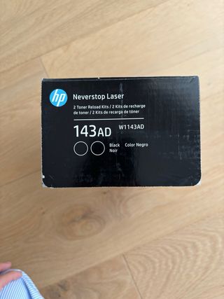 HP Neverstop Laser 143AD pack doble.