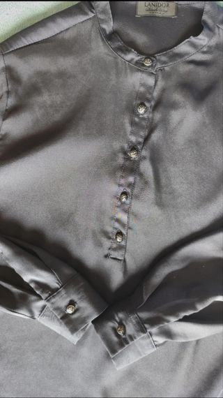Blusa negra Lanidor