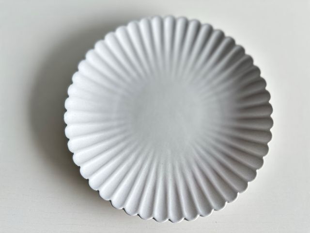 Plato llano de ceramica