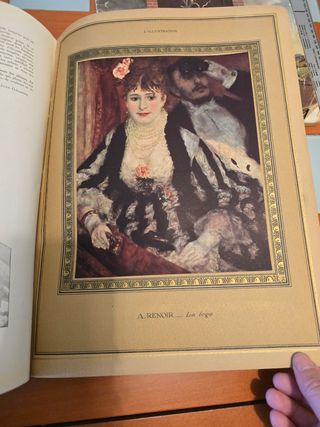 Revista de 1929 con láminas orientales japonesas