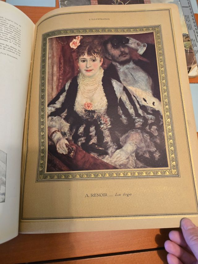 Revista de 1929 con láminas orientales japonesas