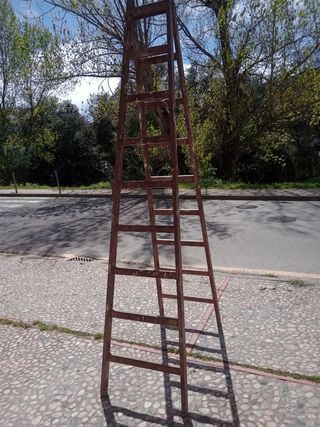 Escalera de madera