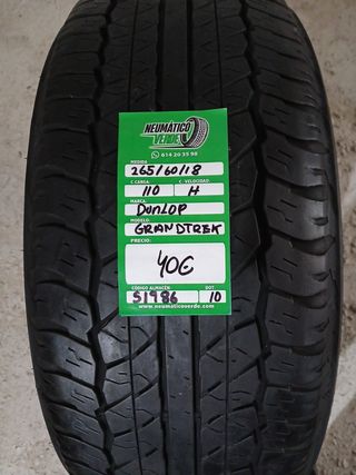 265 60 18 110H DUNLOP GRANDTREK 
