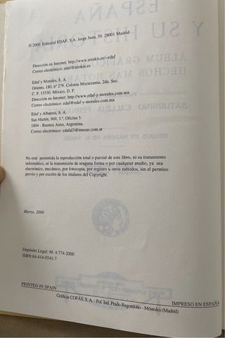 España y su Historia. S Calleja