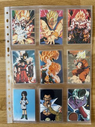 Dragon Ball Z. Rami cards .Norma Editorial
