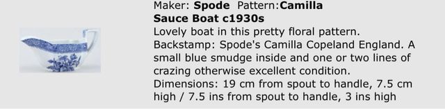 Salsera vintage Salsera Camille Copeland