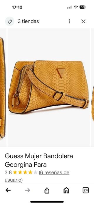 Bolso clutch Guess 