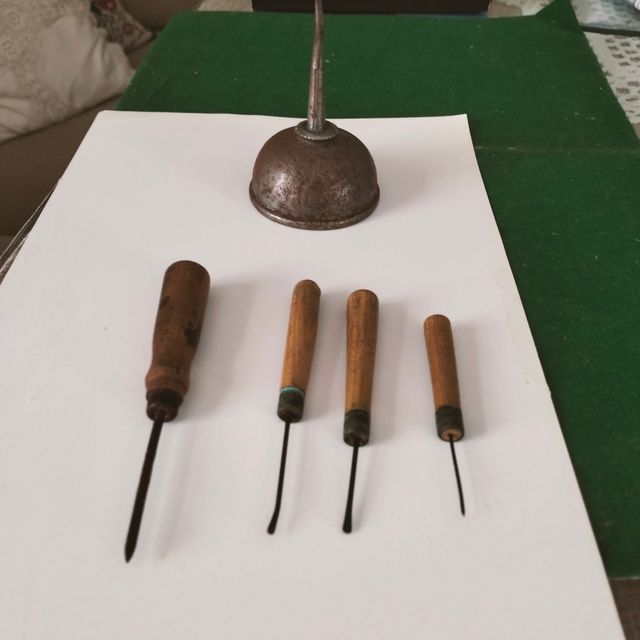 Herramientas de relojero vintage