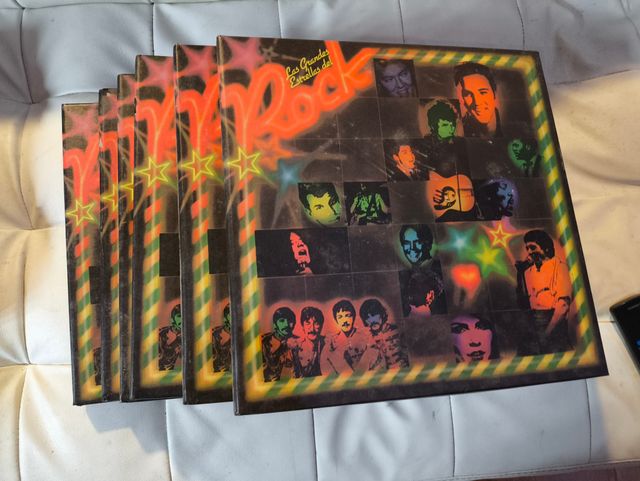 60 lps coleccion grandes estrellas del rock  sarpe
