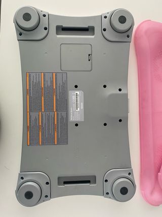 tabla wii fit con funda rosita