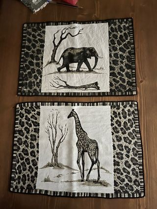 Tovagliette per colazione africane