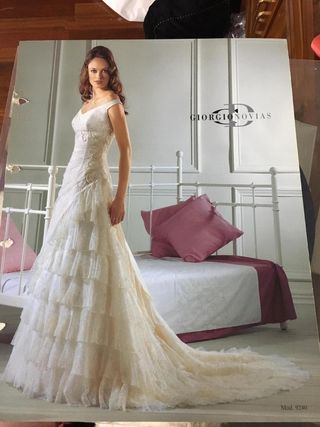 Vestido novia Giorgio Novias T44 