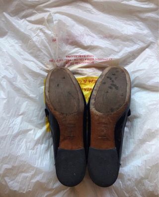 UTERQÜE  mocasines charol mujer 37 