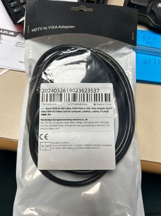 Cable vga a hdmi