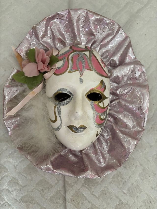 3 Mascaras de Carnaval de ceramica