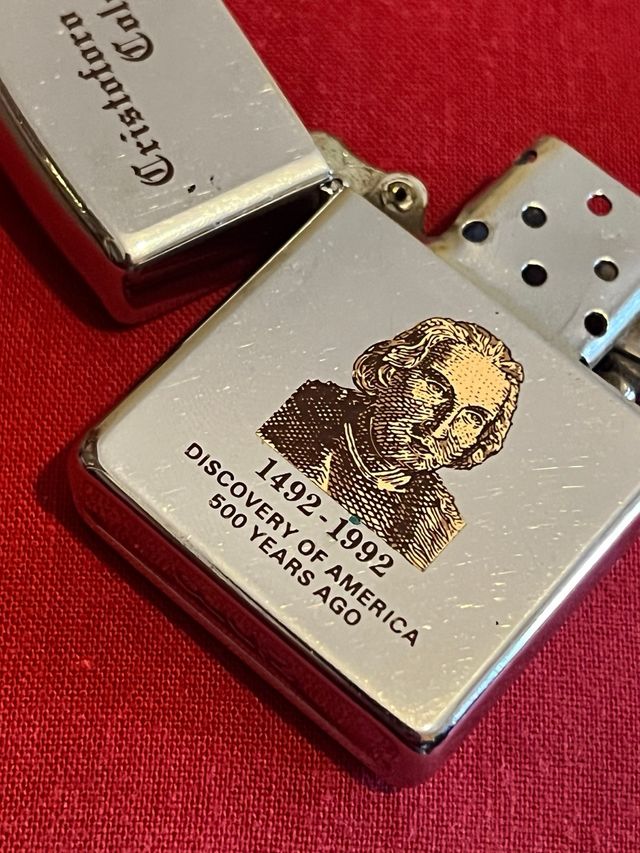 ZIPPO originale. CRISTOFORO COLOMBO