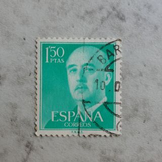 Lote 6 sellos Edifil 1150 al 1158 Franco Año 1955