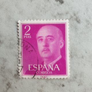 Lote 6 sellos Edifil 1150 al 1158 Franco Año 1955