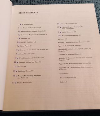 Oceanography: An Invitation to Marine Science