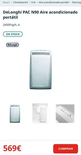 Aire Acondicionado Pingüino DeLonghi