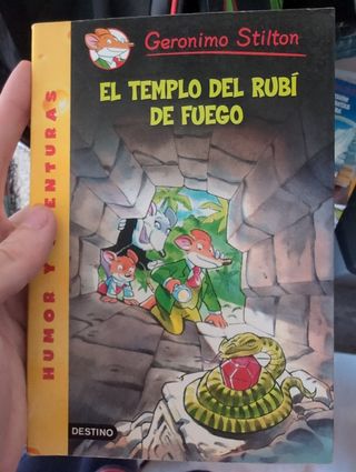 El templo del rubí de fuego: Geronimo Stilton 48