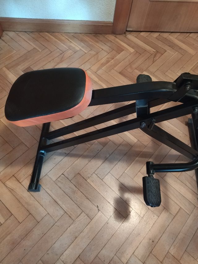 Aparato de gimnasia, estática, tipo remo