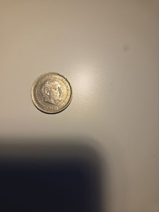 Moneda 5 ptas año 1957