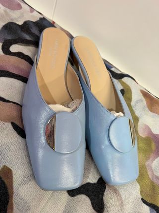 Zapatos de tacón bajo talla 40