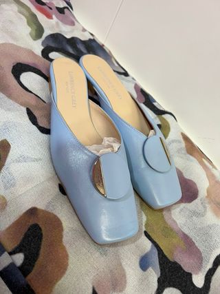 Zapatos de tacón bajo talla 40